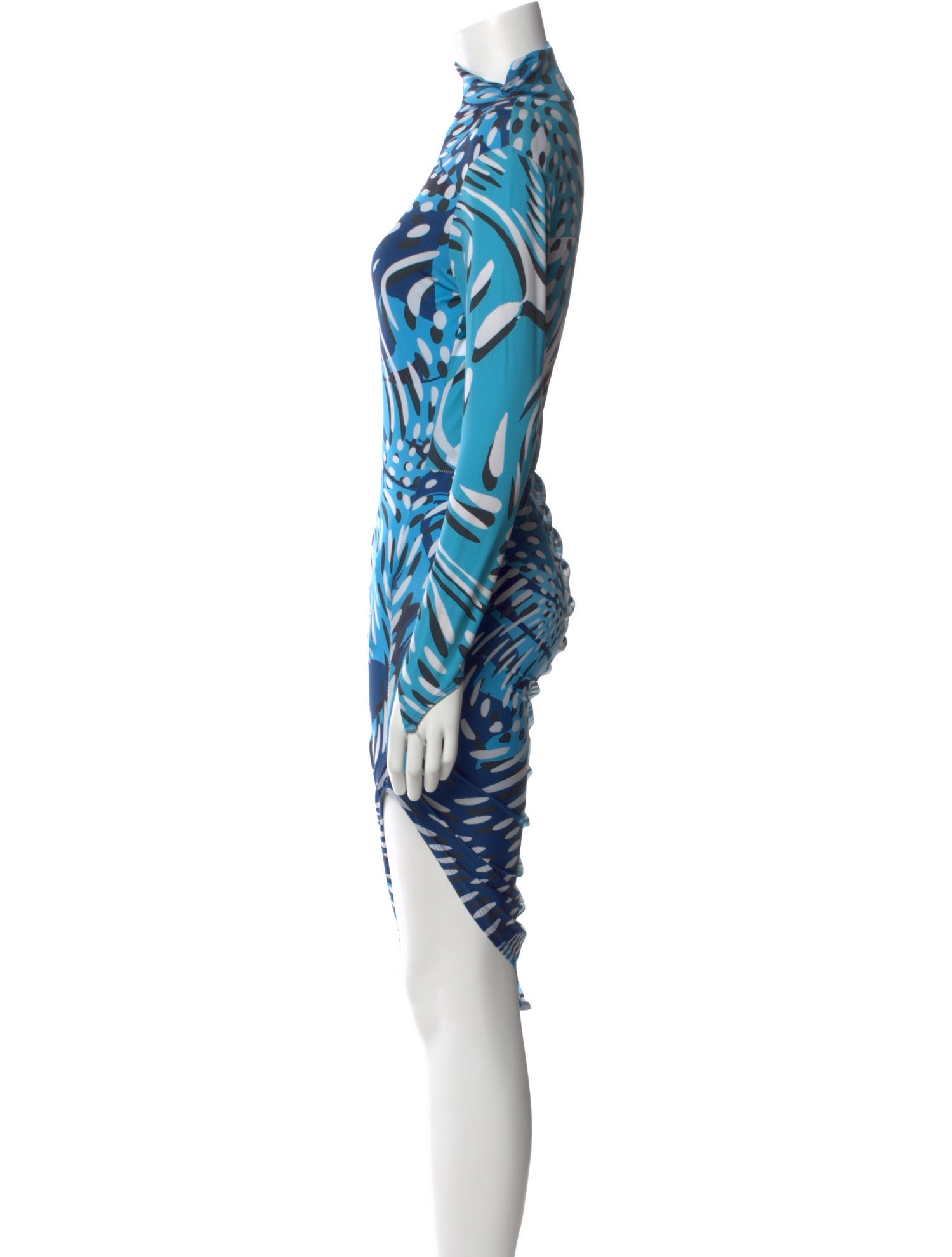 Maisie Wilen Animal Print Knee-Length Dress