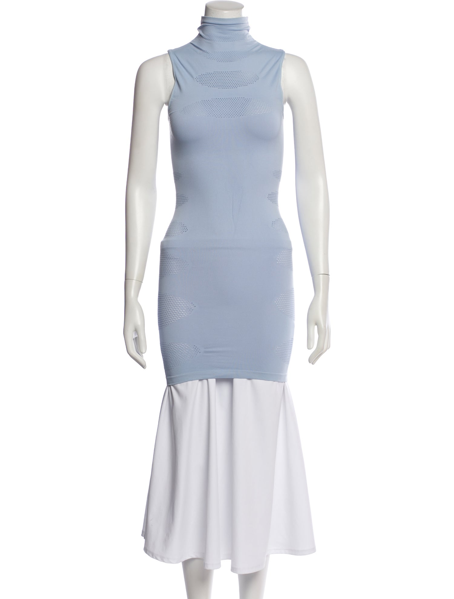 Maisie Wilen Nylon Turtleneck Top