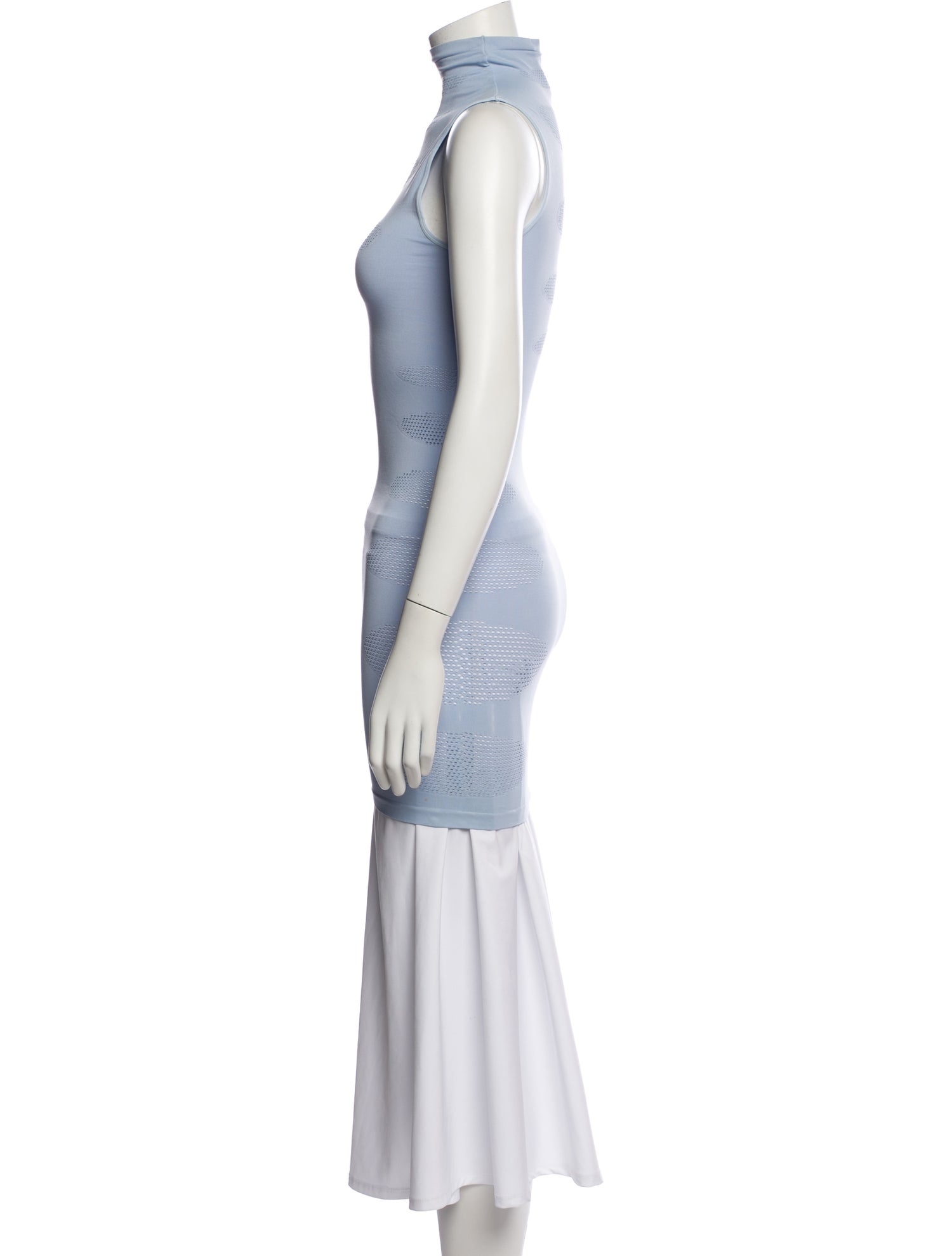 Maisie Wilen Nylon Turtleneck Top