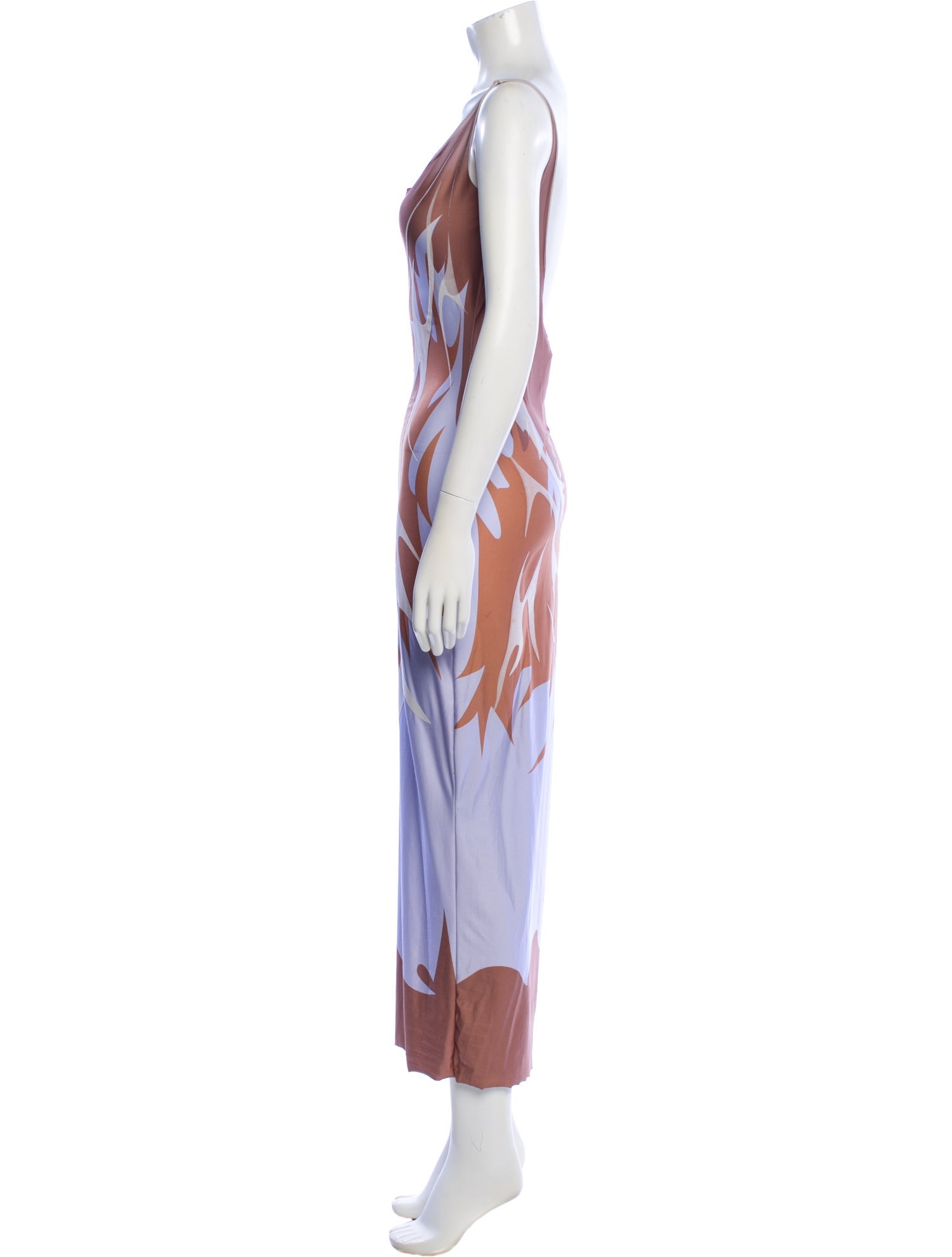 Maisie Wilen Printed Long Dress