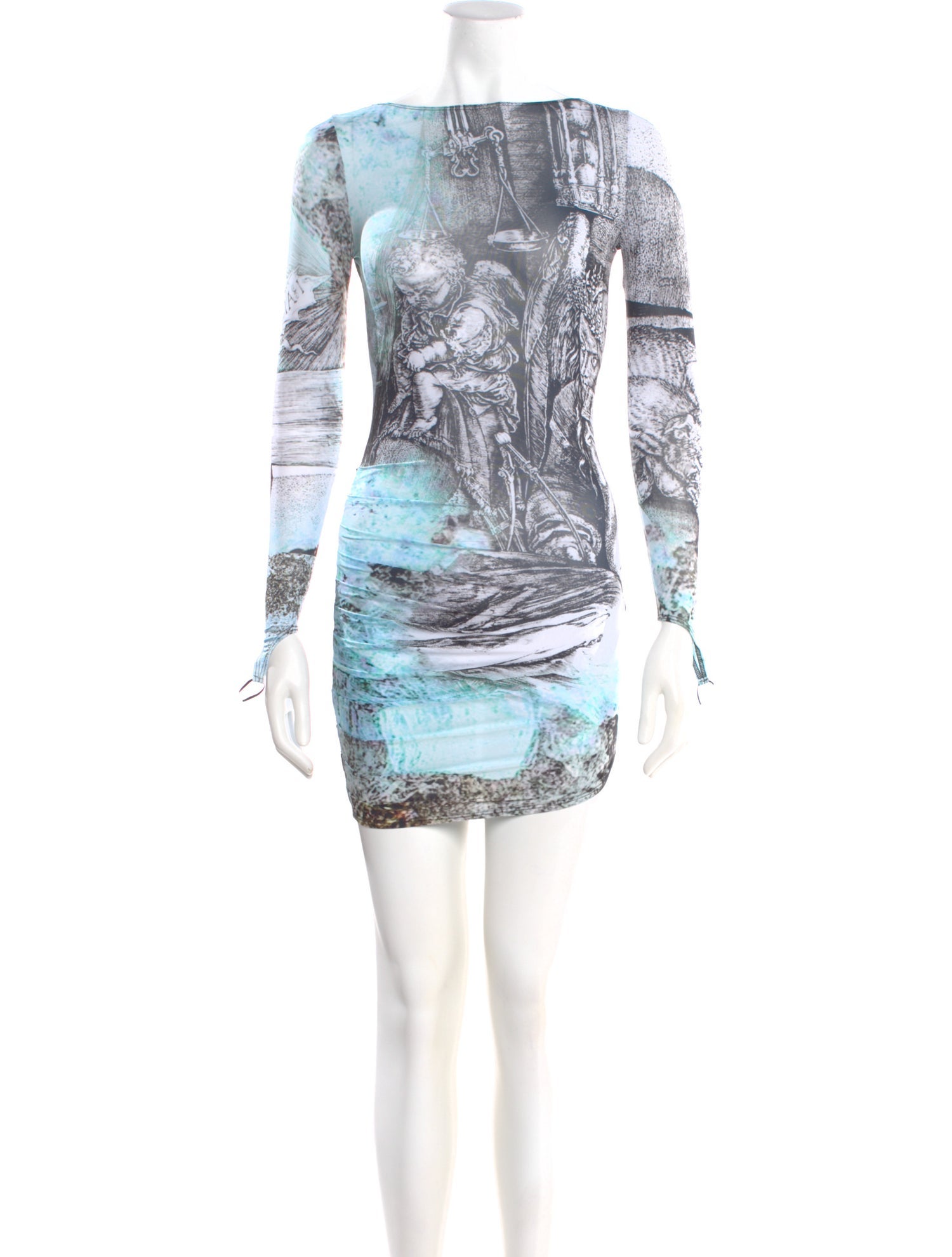 Maisie Wilen Printed Mini Dress