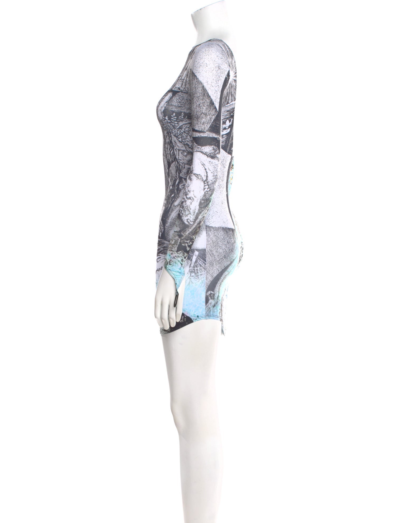 Maisie Wilen Printed Mini Dress