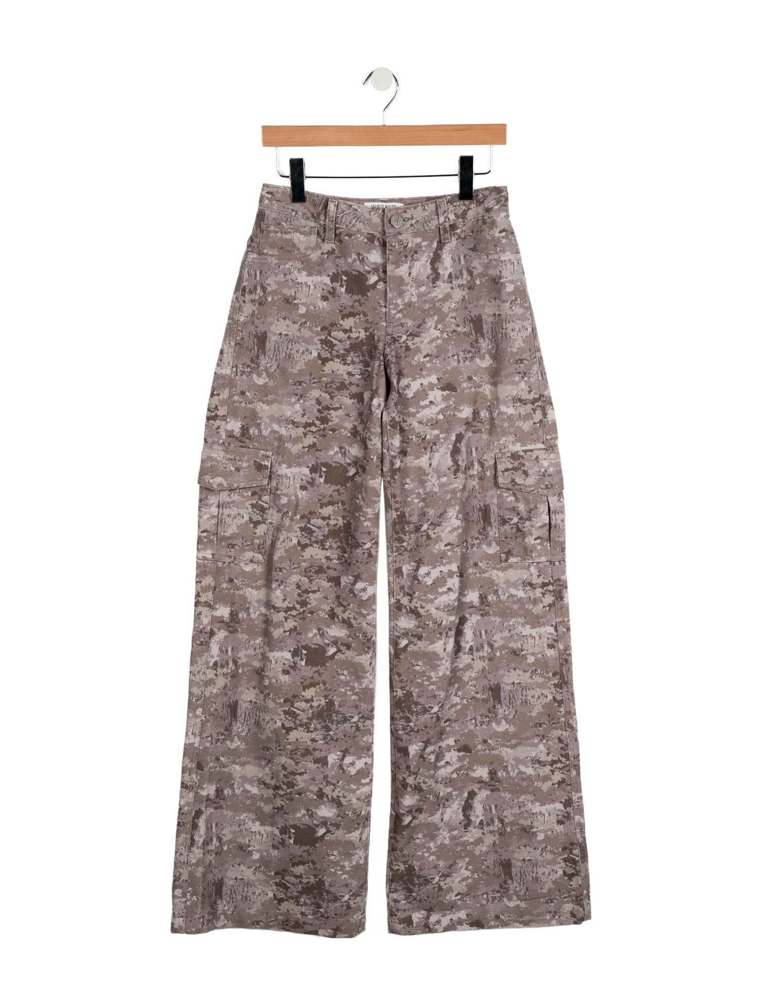 Maisie Wilen Mid-Rise Wide Leg Jeans