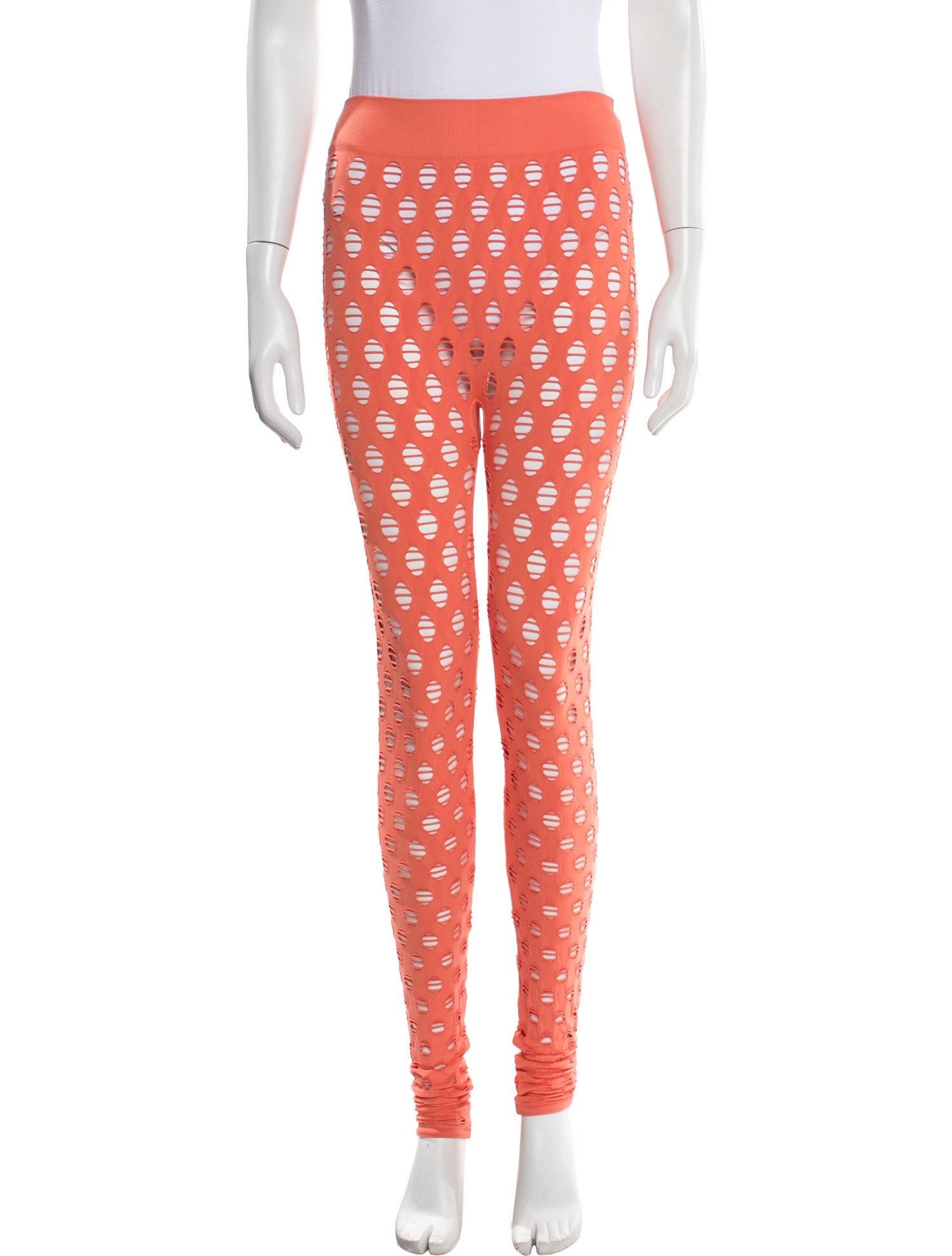 Maisie Wilen Lace Pattern Cutout Accent Sweatpants