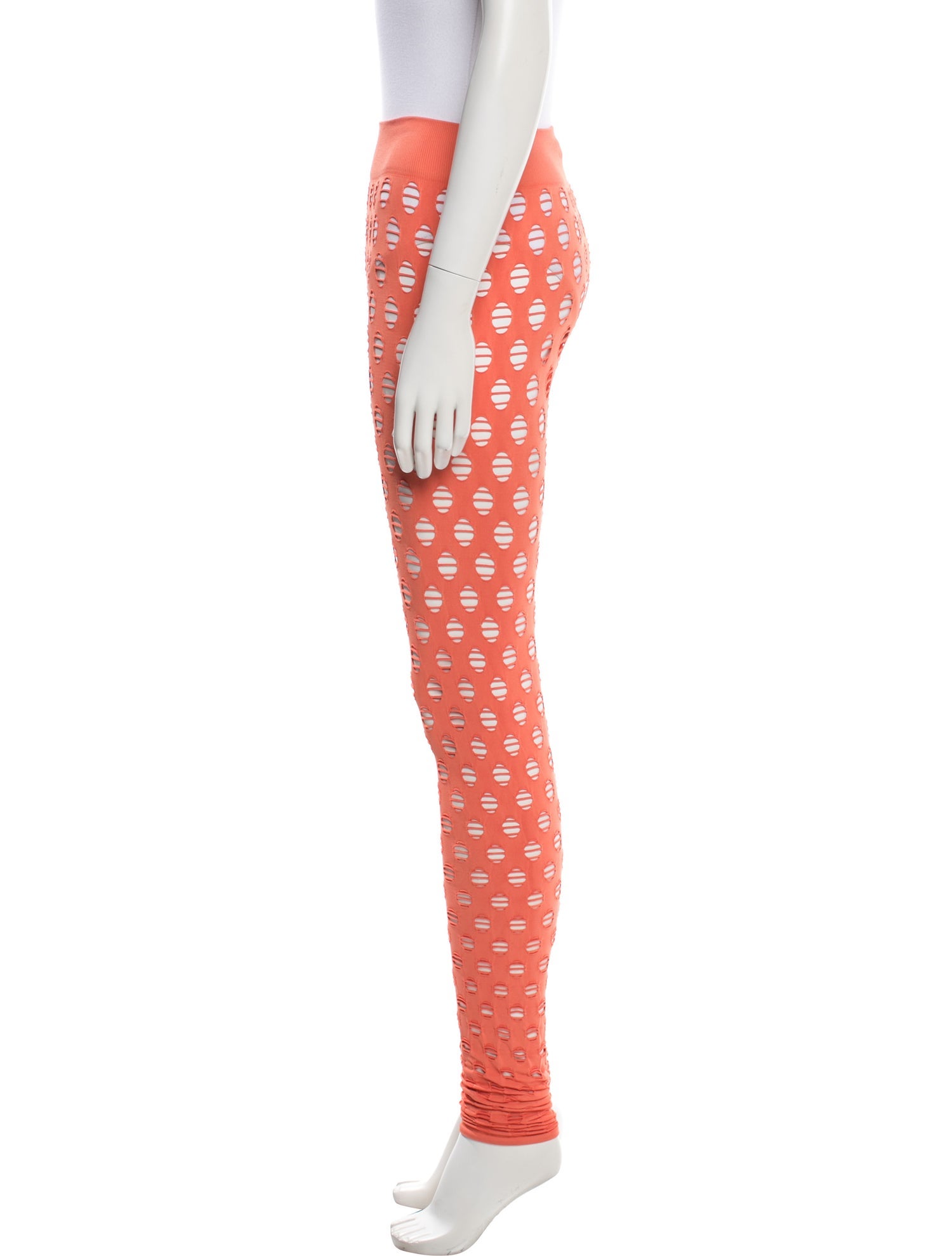 Maisie Wilen Lace Pattern Cutout Accent Sweatpants