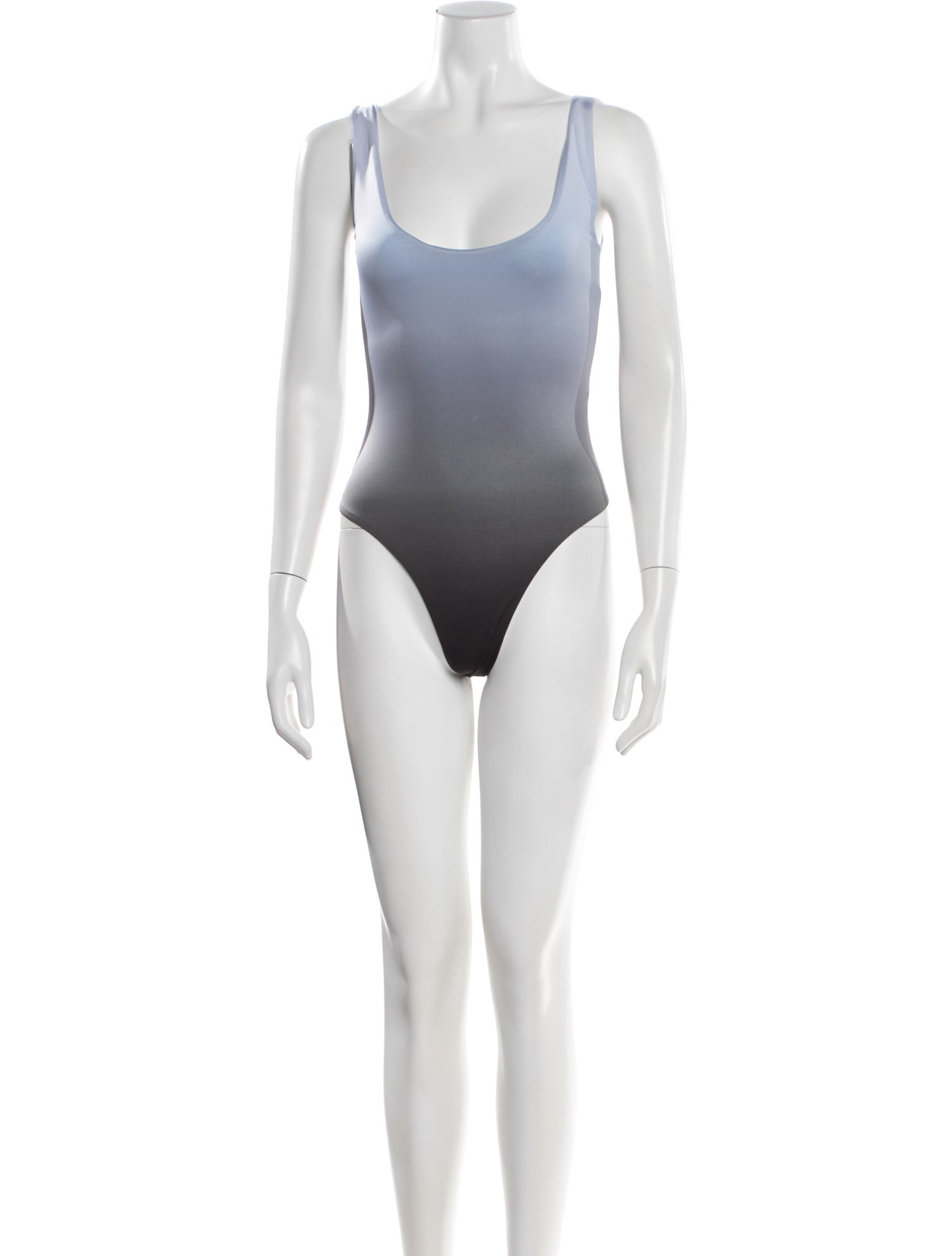 Maisie Wilen Printed Scoop Neck Bodysuit