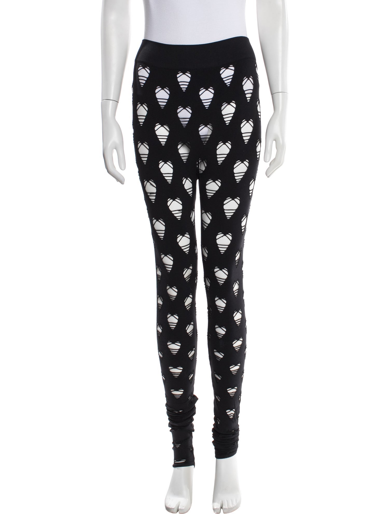 Maisie Wilen Graphic Print Cutout Accent Sweatpants