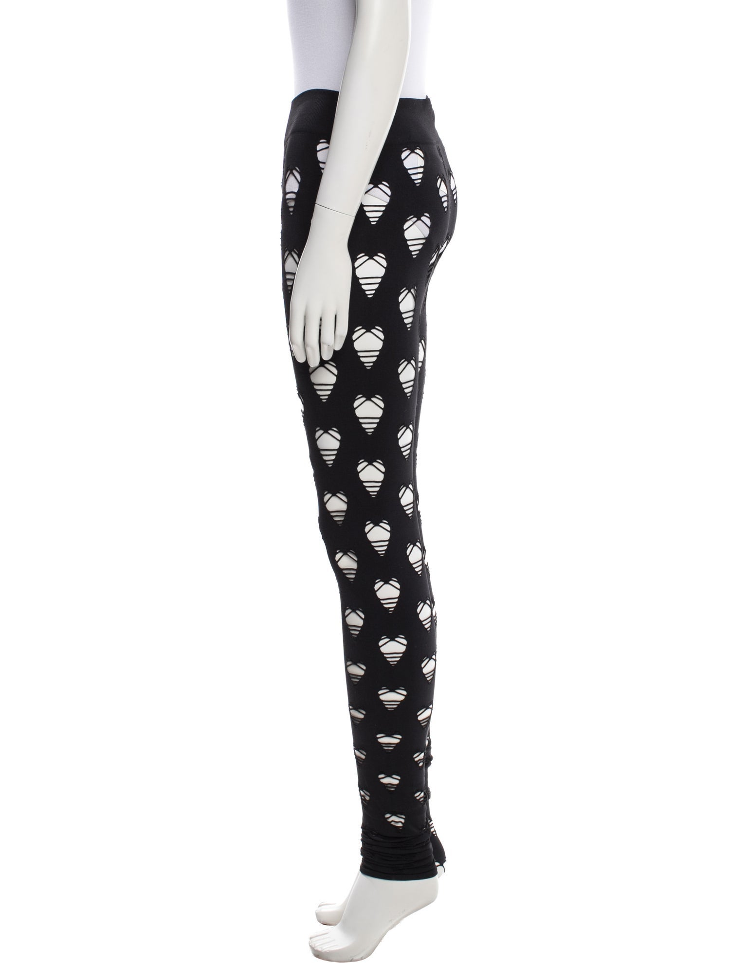 Maisie Wilen Graphic Print Cutout Accent Sweatpants