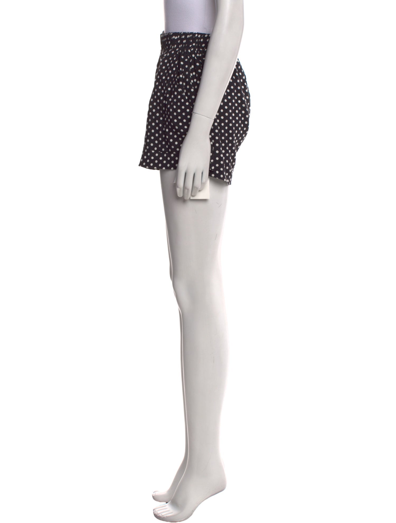 Matin Polka Dot Print Mini Shorts