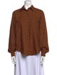 Matin Long Sleeve Button-Up Top