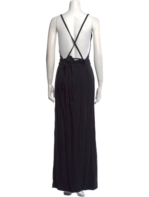 Matin Bateau Neckline Long Dress