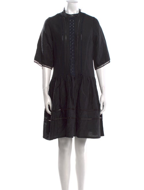 Matin Silk Knee-Length Dress