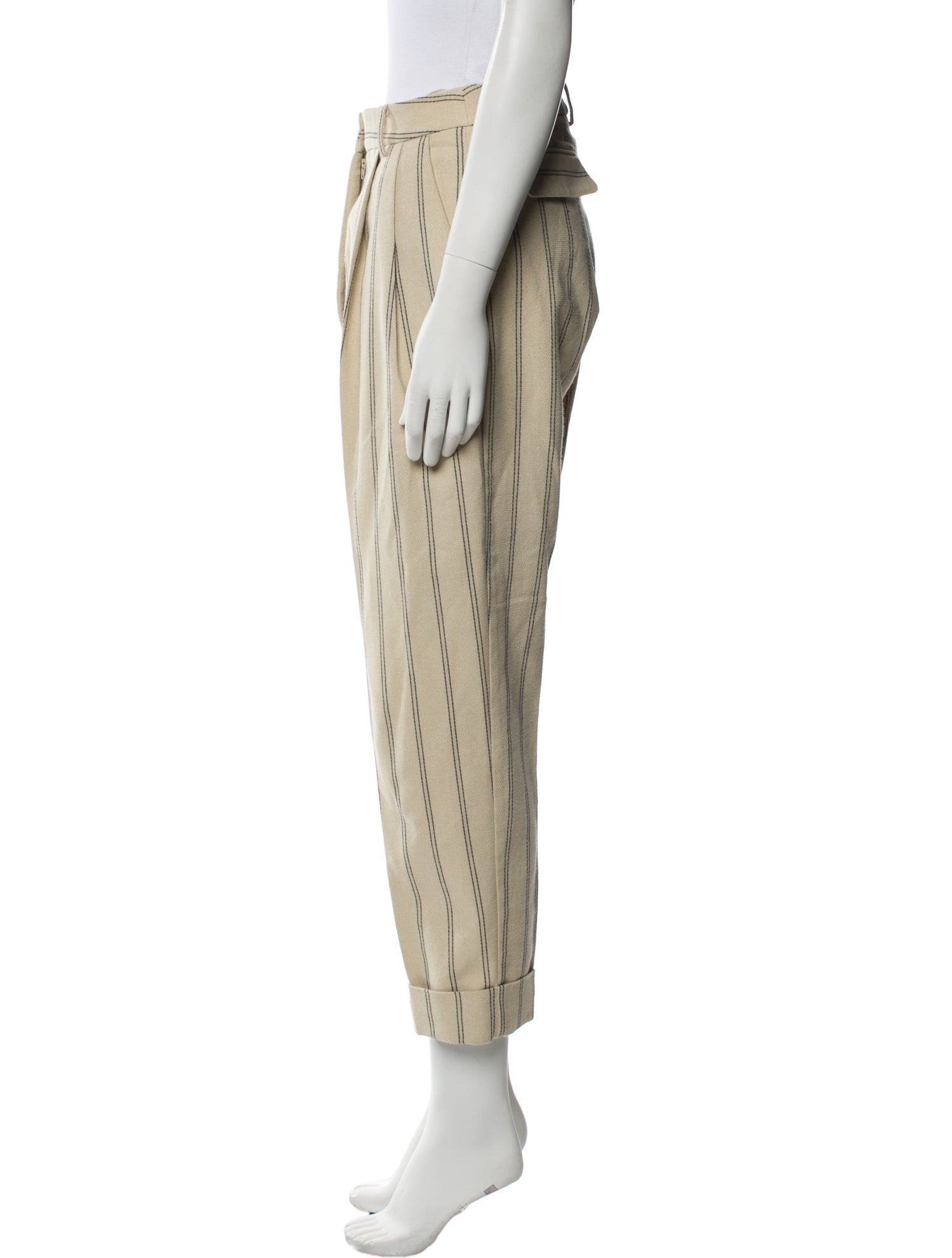 Matin Linen Straight Leg Pants