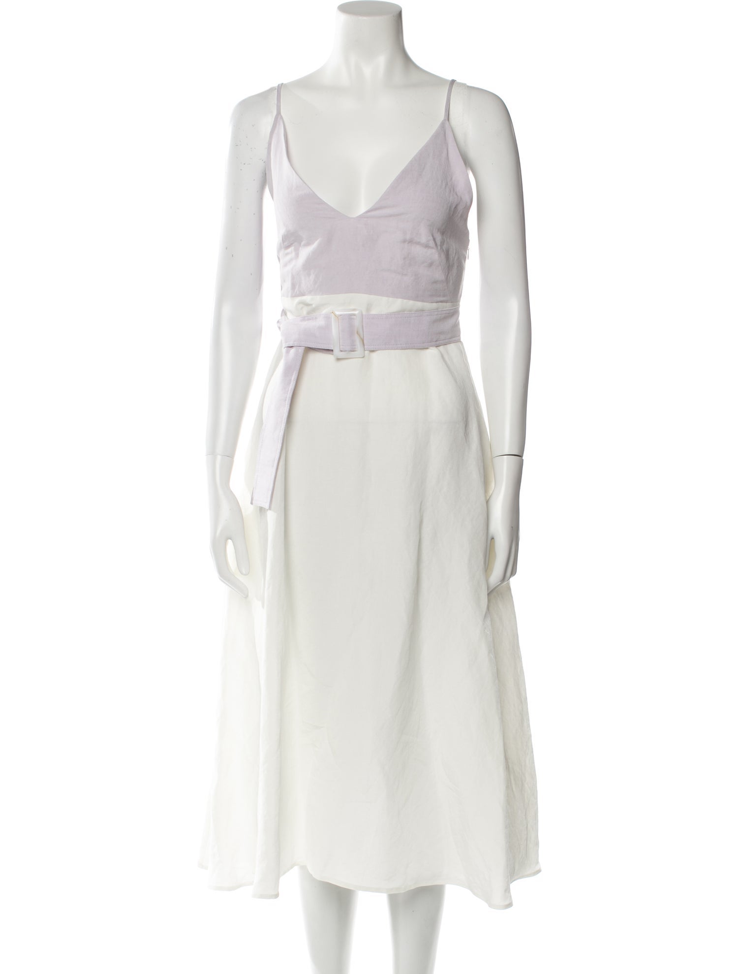 Matthew Bruch V-Neck Midi Length Dress w/ Tags