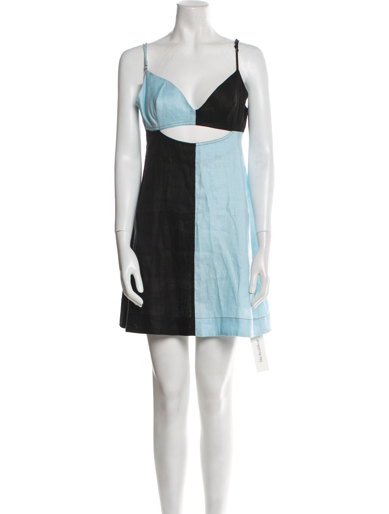 Matthew Bruch Linen Mini Dress