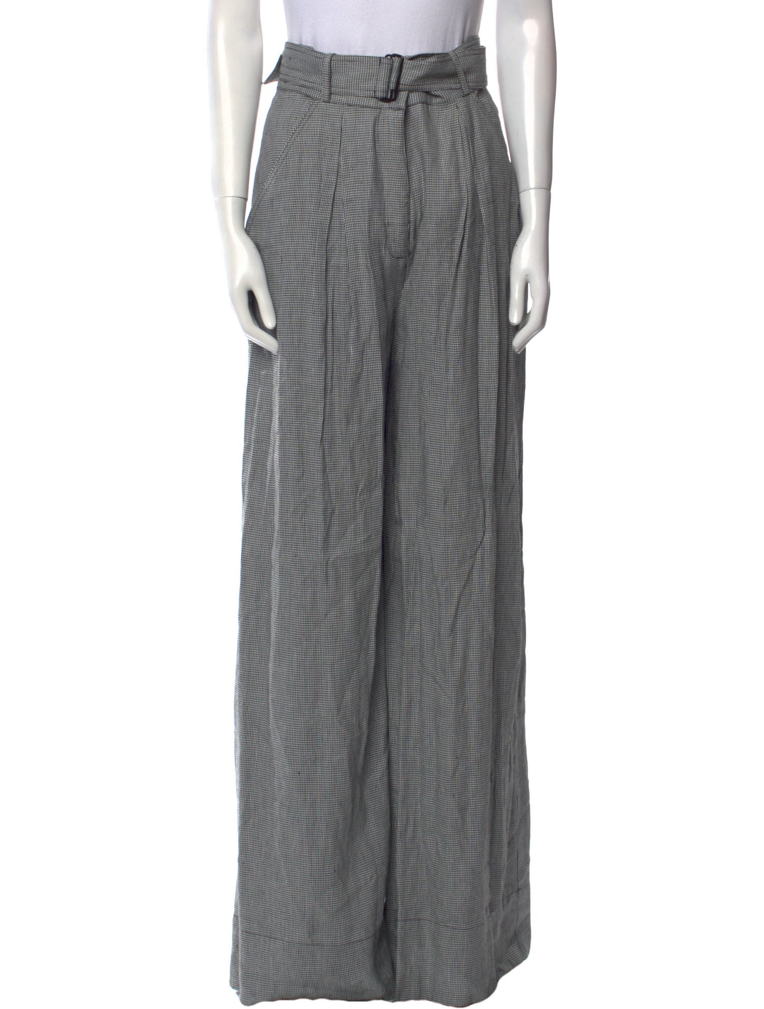 Matthew Bruch Striped Wide Leg Pants