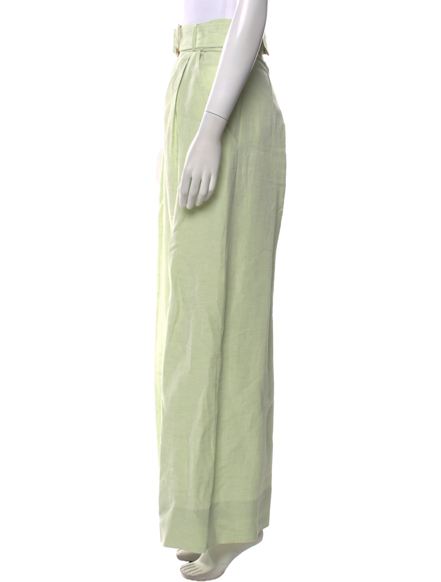 Matthew Bruch Linen Wide Leg Pants