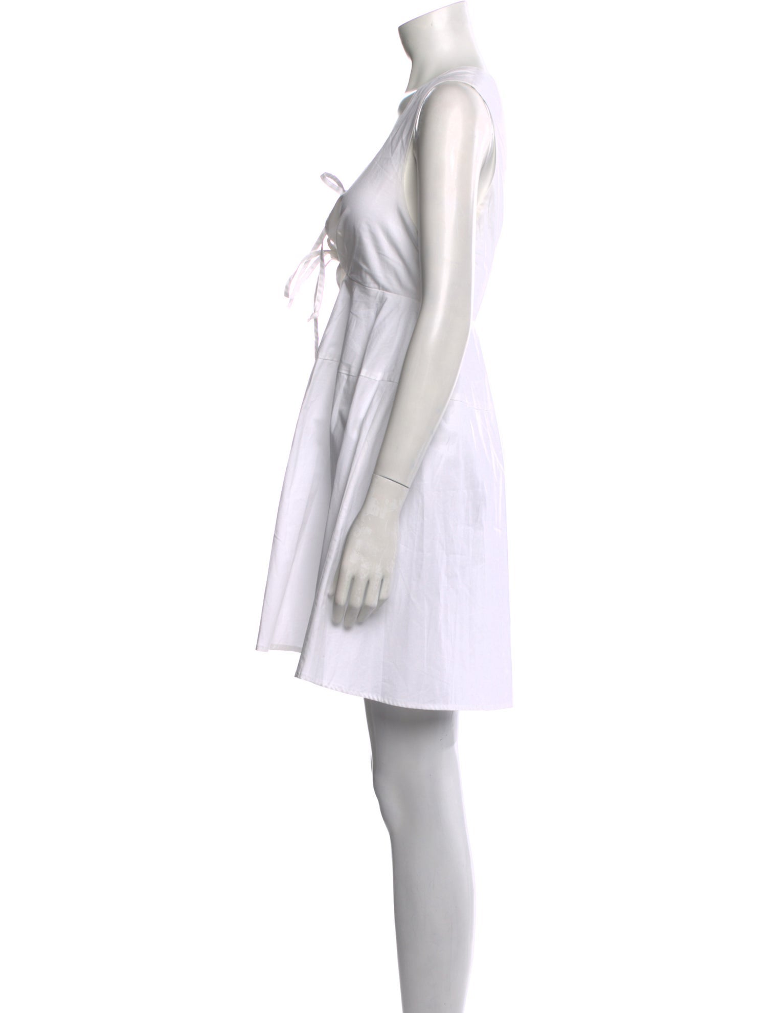 Matthew Bruch Square Neckline Mini Dress