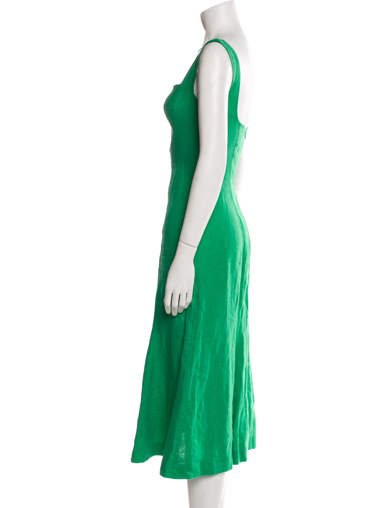 Matthew Bruch Linen Long Dress