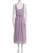 Matthew Bruch Linen Long Dress