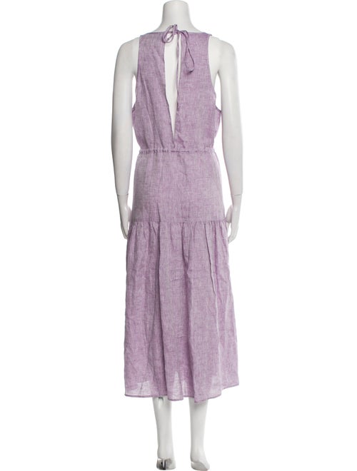 Matthew Bruch Linen Long Dress