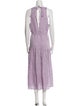 Matthew Bruch Linen Long Dress