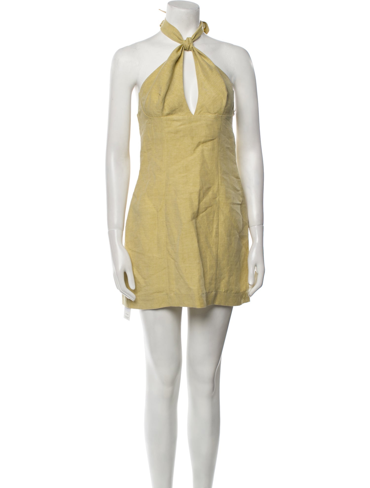 Matthew Bruch Halterneck Mini Dress w/ Tags