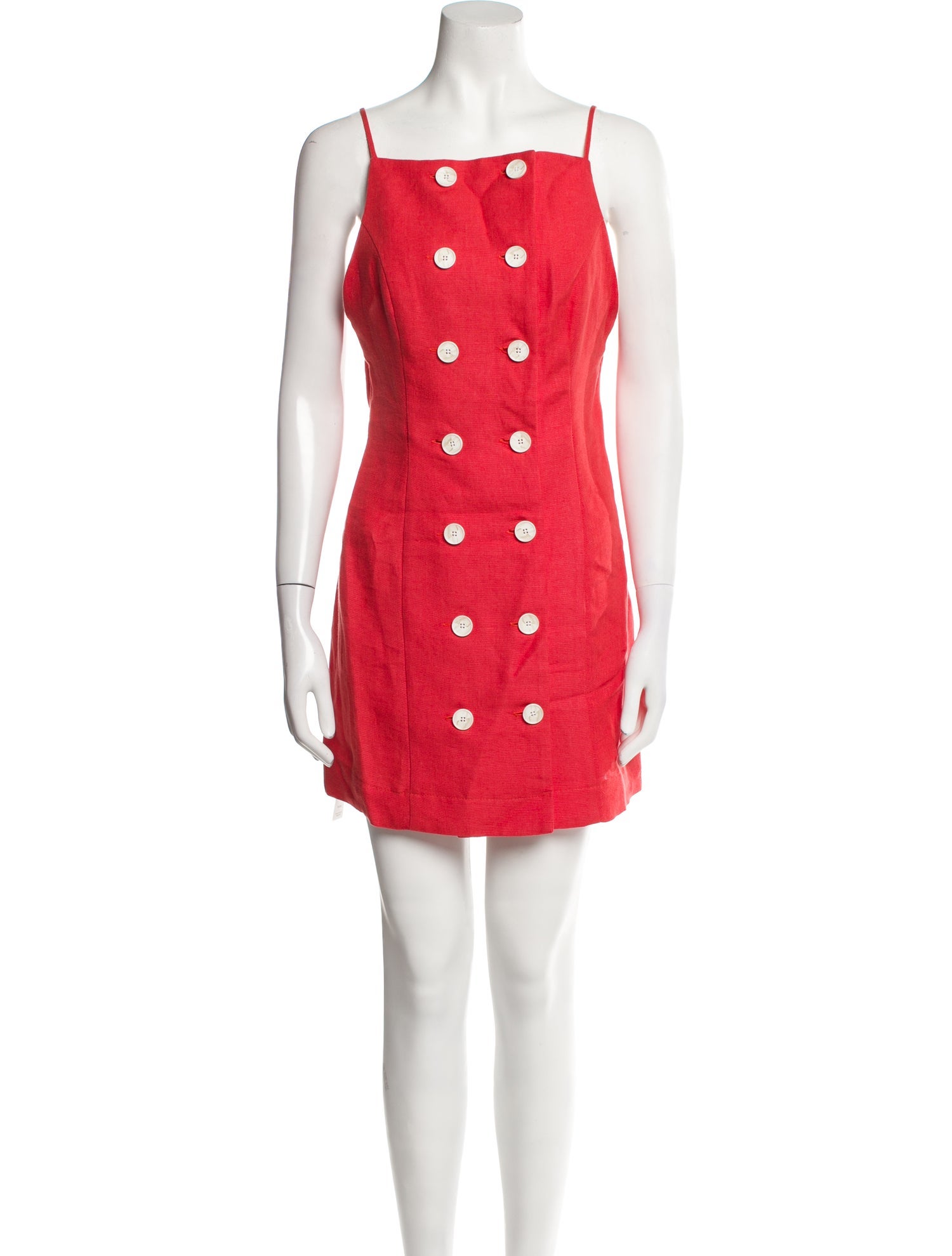 Matthew Bruch Linen Mini Dress