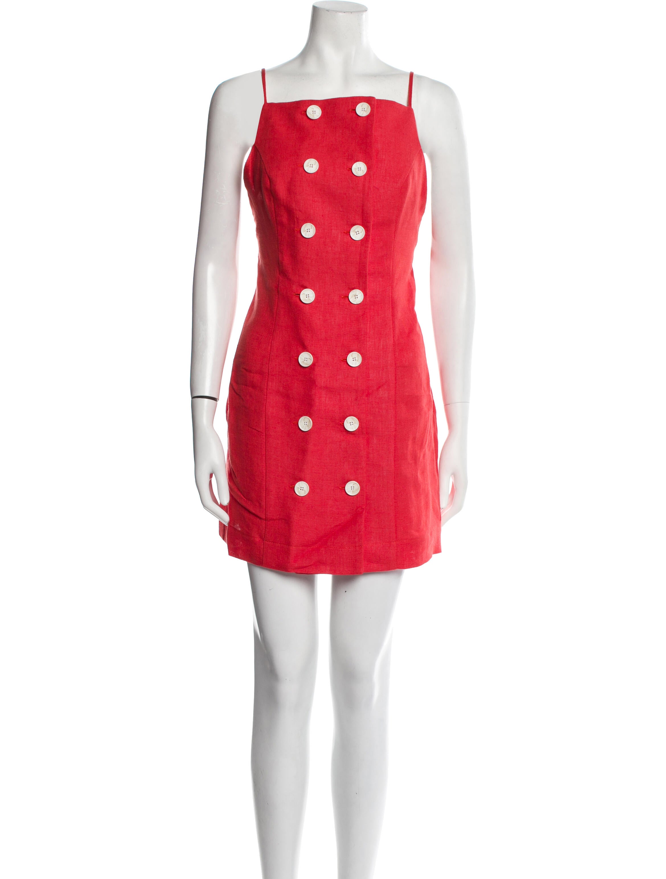 Matthew Bruch Linen Mini Dress