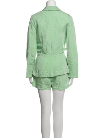 Matthew Bruch Linen Short Set