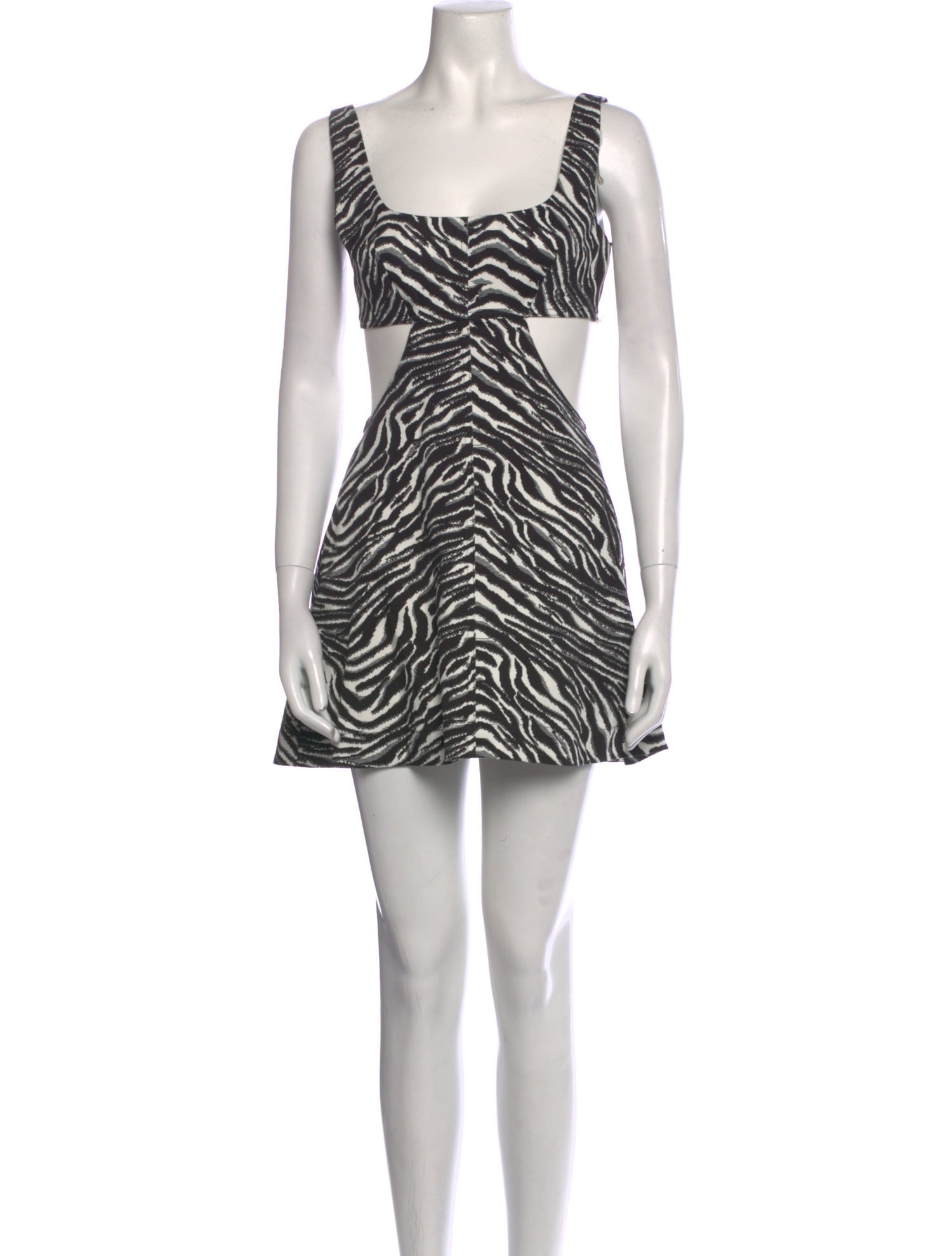 Matthew Bruch Animal Print Mini Dress w/ Tags