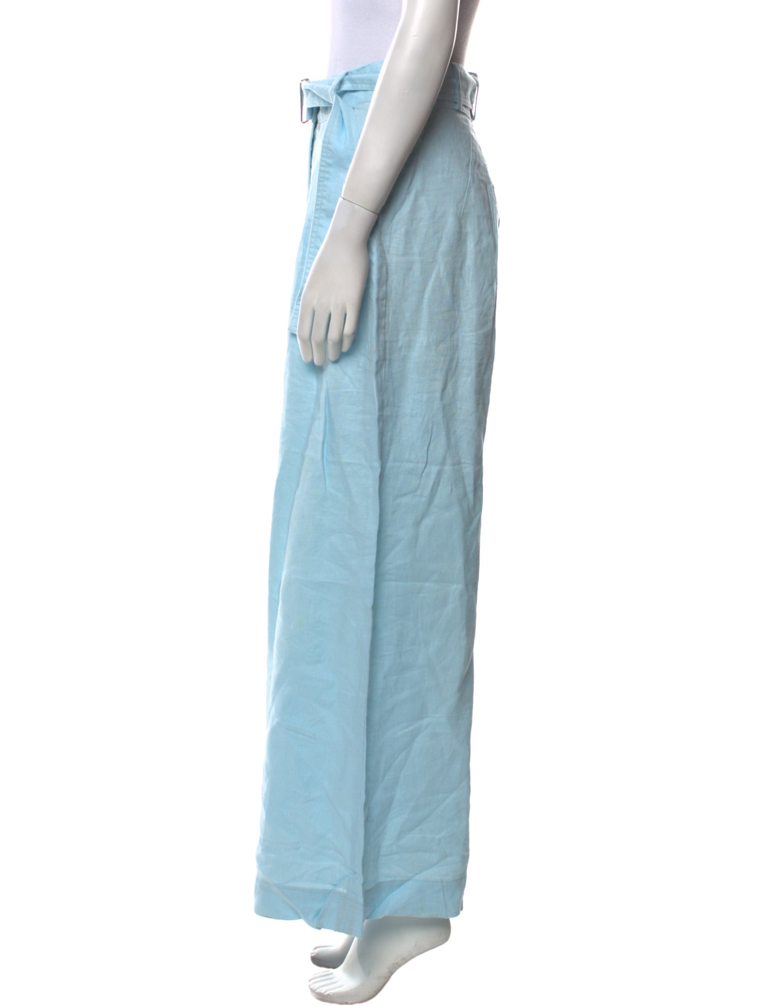 Matthew Bruch Linen Wide Leg Pants