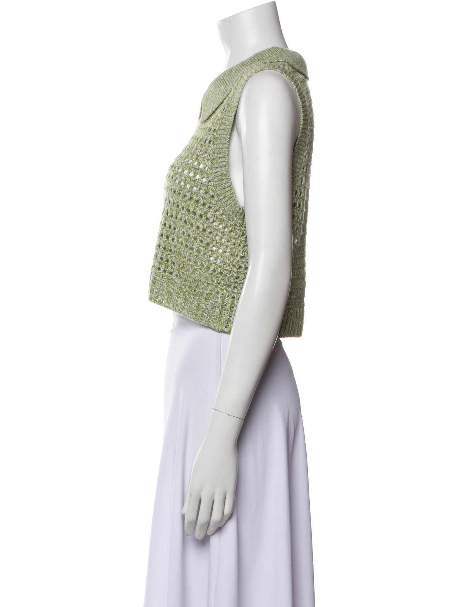 Matthew Bruch Sleeveless Crop Top