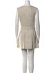 Matthew Bruch Linen Mini Dress