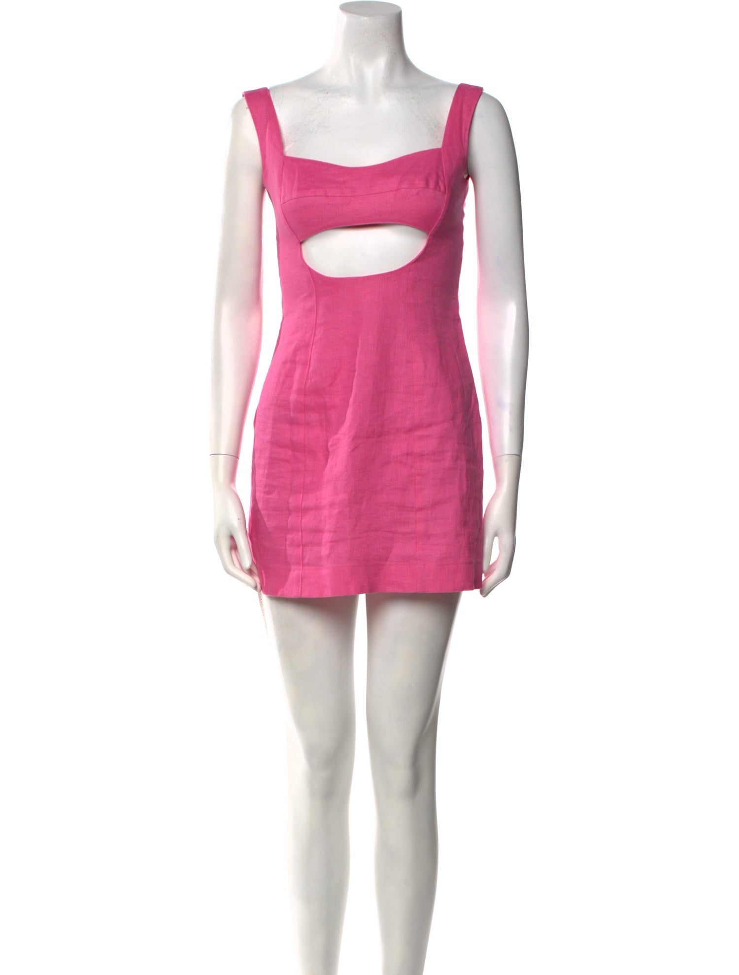 Matthew Bruch Linen Mini Dress