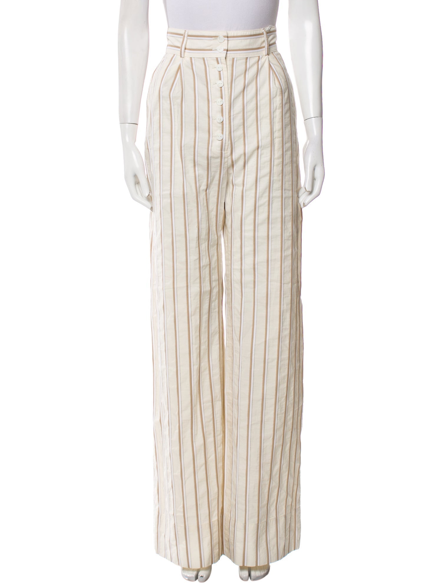 Matthew Bruch Striped Wide Leg Pants w/ Tags w/Tags