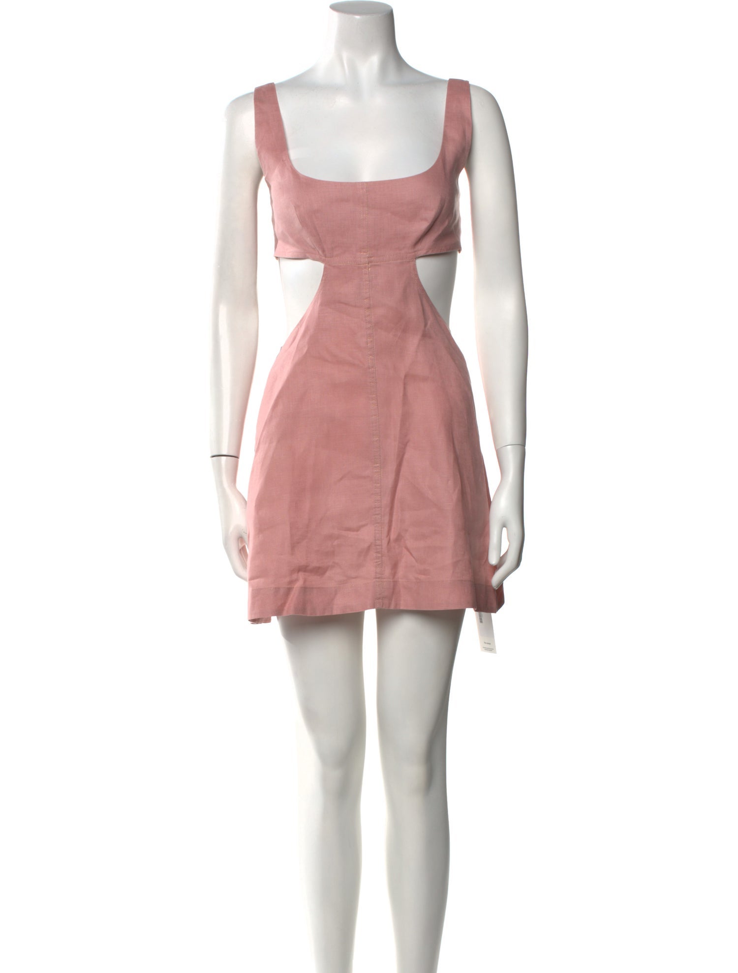 Matthew Bruch Linen Mini Dress