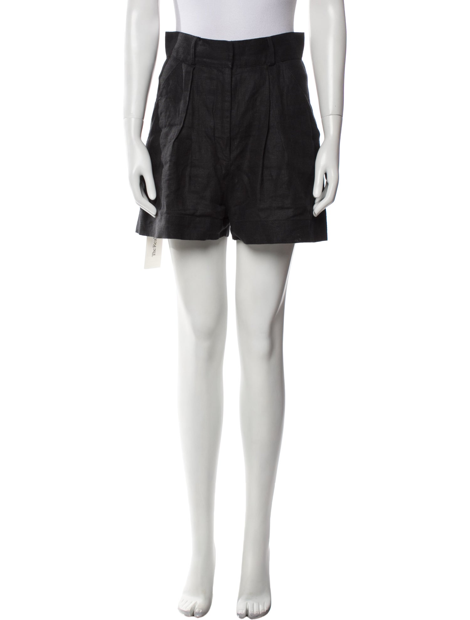 Matthew Bruch Linen Mini Shorts