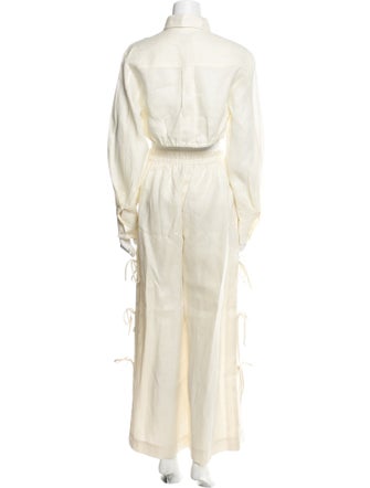 Matthew Bruch Linen Pant Set