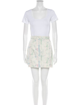 Matthew Bruch Printed Skirt Set