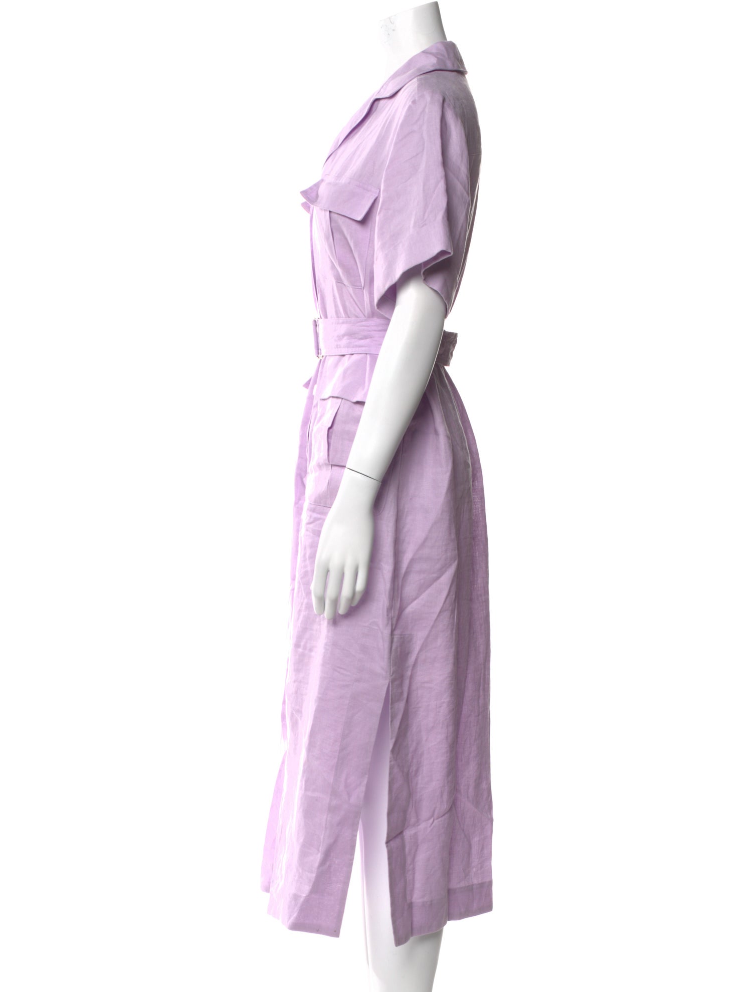 Matthew Bruch Linen Long Dress