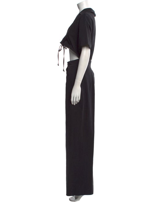 Matthew Bruch V-Neck Jumpsuit