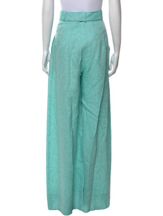 Matthew Bruch Linen Wide Leg Pants