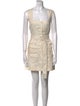 Matthew Bruch Linen Mini Dress