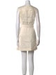 Matthew Bruch Linen Mini Dress