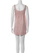 Matthew Bruch Linen Mini Dress