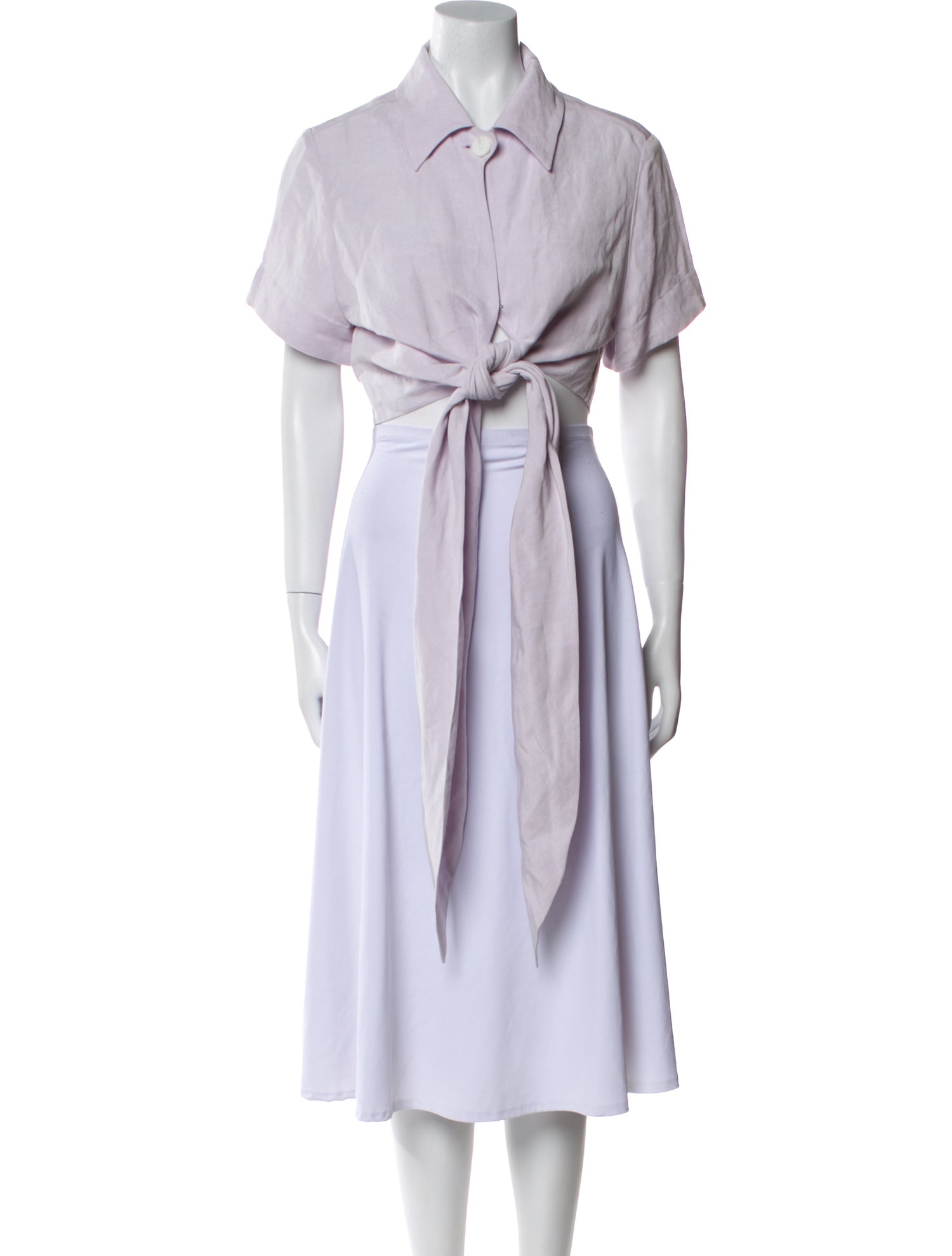 Matthew Bruch Short Sleeve Crop Top w/ Tags