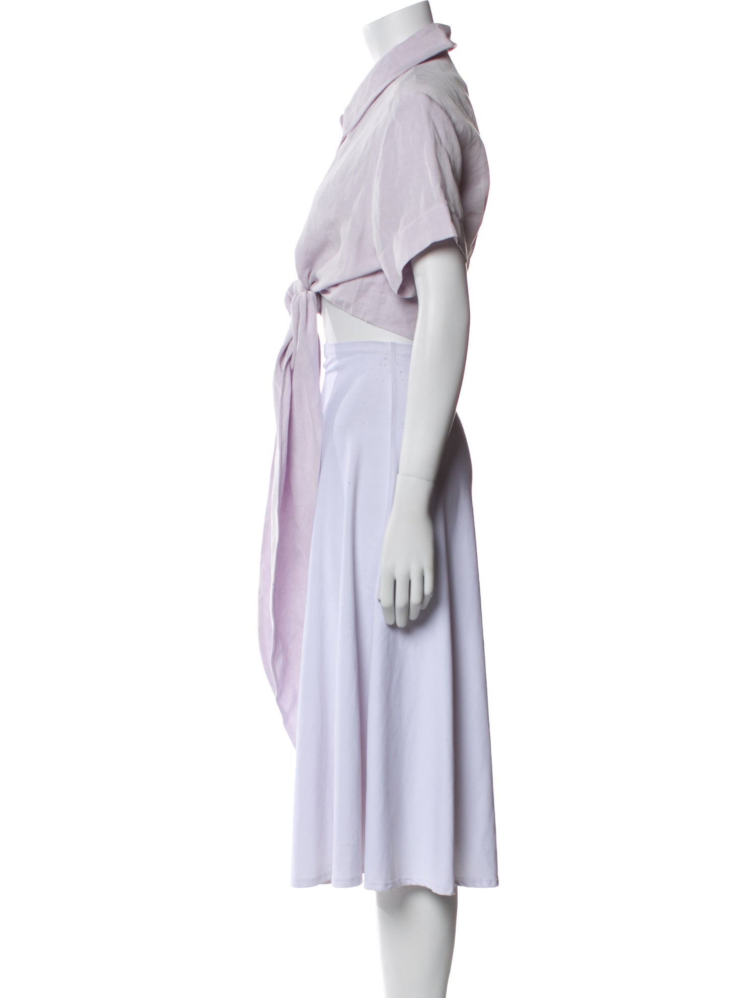 Matthew Bruch Short Sleeve Crop Top w/ Tags