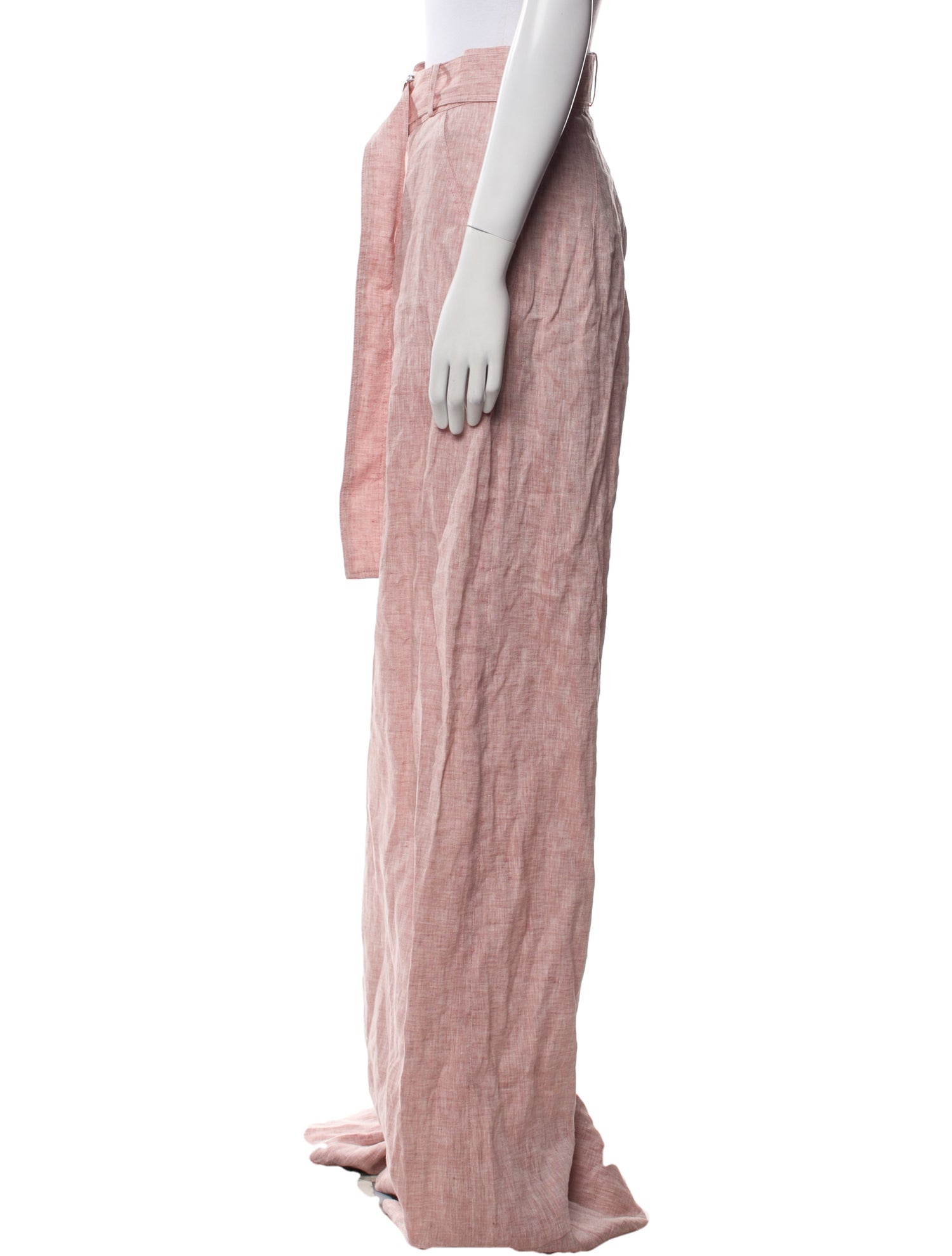 Matthew Bruch Linen Wide Leg Pants