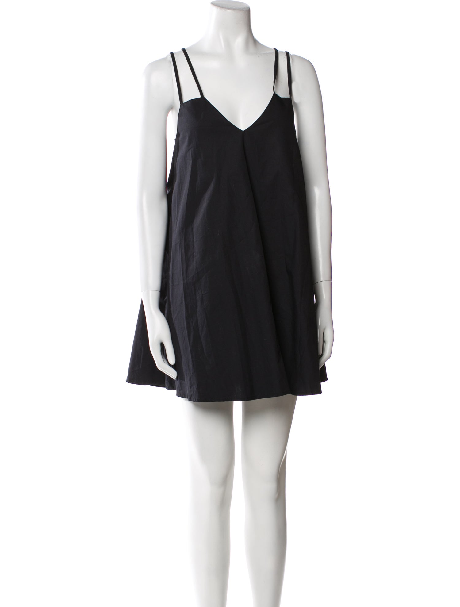 Matthew Bruch V-Neck Mini Dress